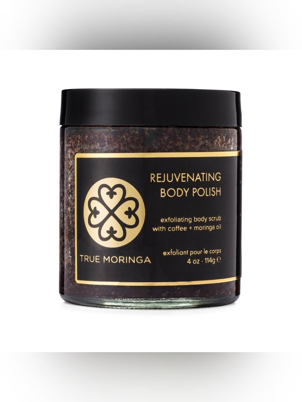 True Moringa Rejuvenating Body Polish Moisturizer 4oz New